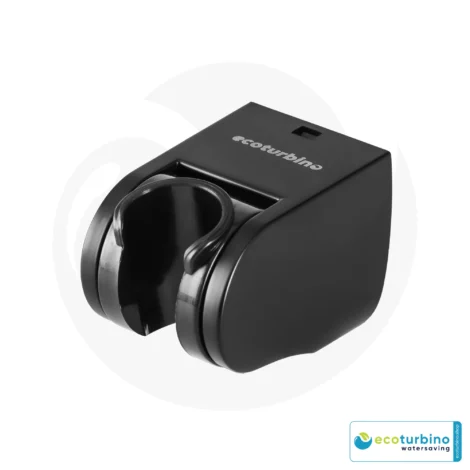 Duschkopfhalter - Brausehalterung | Wandhalterung für Bad & Dusche von ecoturbino® | schwarz