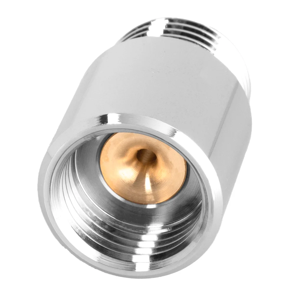 ecoturbino® DELUXE ET10L Wasserspar Dusche Adapter | Wasser sparen und Energie (Strom) sparen | bis zu 40% Kosten reduzieren beim Duschen + Duschkopf entleeren. Feedbild.