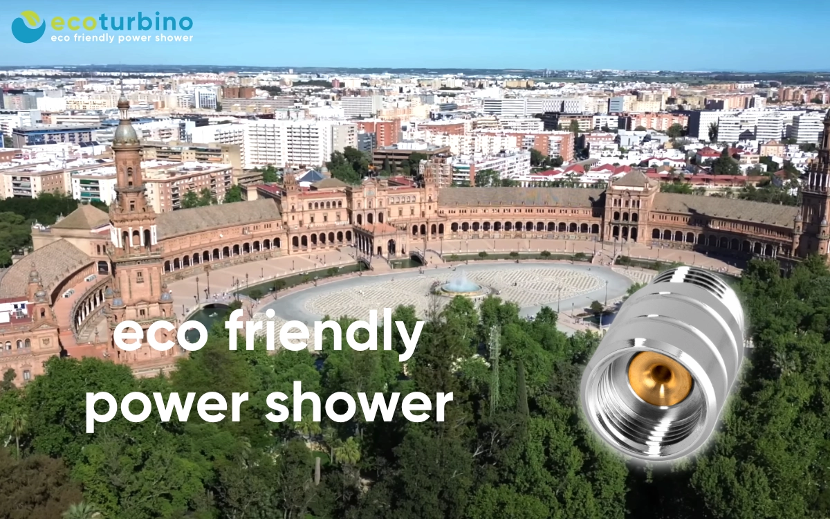 Sevilla Wasser Sparen | ca. 6,4 Millionen m³ mit ecoturbino pro Jahr