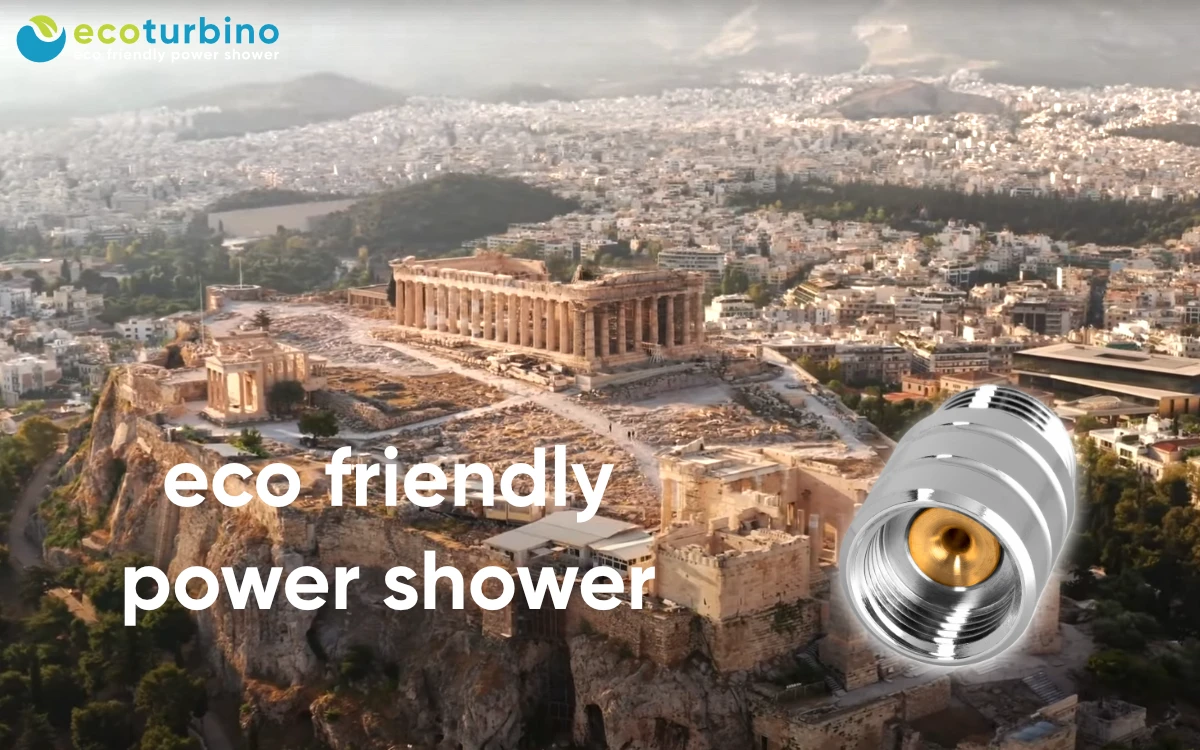 Wasser Sparen in Athen | ca. 80 Millionen m³ mit ecoturbino