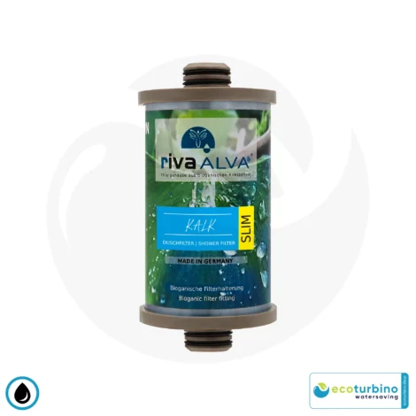 body+ riva Duschfiltereinsatz rivaALVA SLIM Kalkfilter Duschfilter