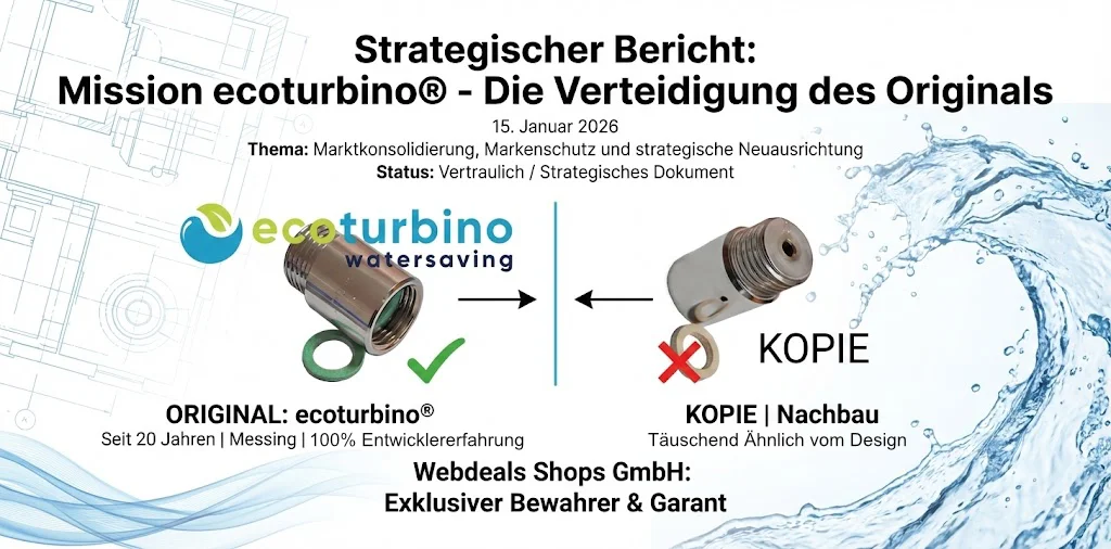 Einzig das Original, der ecoturbino zählt - sonst nichts!